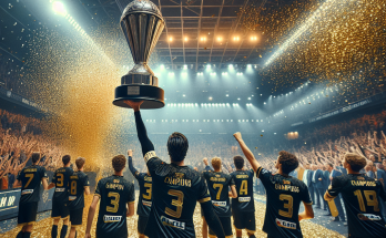 Vitality sweep NAVI 3-0 at BLAST Open Rotterdam esports final celebration