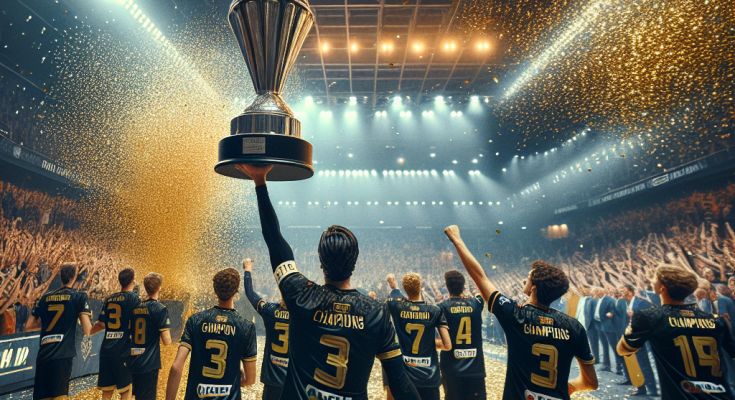 Vitality sweep NAVI 3-0 at BLAST Open Rotterdam esports final celebration