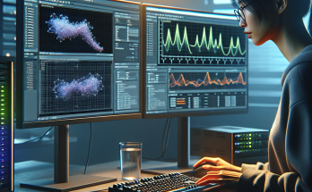 Developer testing Animgraph 2 beta with reduced CPU and network usage dashboards.